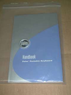 Palm V PDA Portable Keyboard Manual 0782494441995  