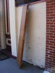 Lightweight Brown Solid Wood Wooden Folding Door Room Divider w 