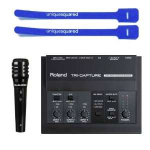  Roland UA 33 Tri Capture Audio Interface w/ M Audio 