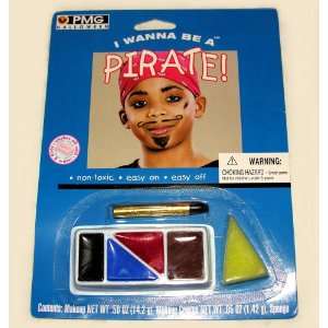  I Wanna Be A Pirate Halloween Makeup Kit Toys & Games