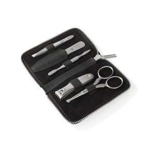   Set in Black Leather Case by Dovo. Made in Solingen, Germany Home