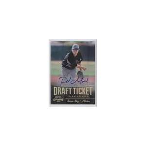  Draft Ticket Autographs #DT36   Parker Markel Sports Collectibles