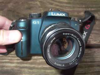 Pentax Spotmatic SPll Camera 50mm F1.4 SMC Takumar m42 TESTED m4/3 