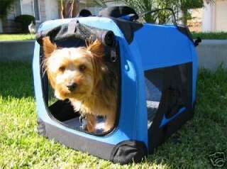 Pet Dog Collapsible Portable Soft Sided Crate Carrier  