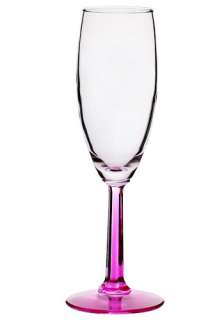 Personalized ENGRAVED Glass Champagne Flute PINK  