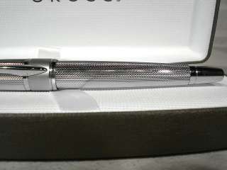 Excellent CROSS Apogee Chrome Roller Ball Pen With Box  