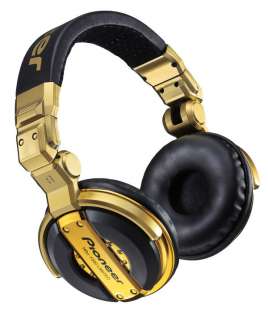 Pioneer HDJ 1000G Professional Wired DJ Stereo On Ear Headphones (Gold 
