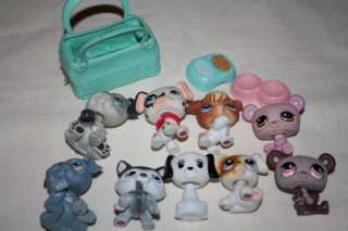 Littlest Pet Shop Dog Mouse Puppy Lot LPS Accessories  