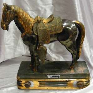   1940s Abbotwares Bronze/Copper Horse Radio in very nice condition