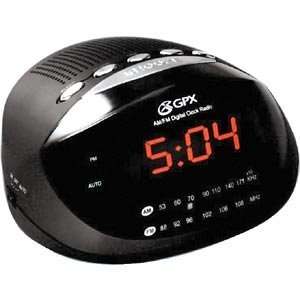  GPX D504 AM/FM Digital Clock Radio Electronics