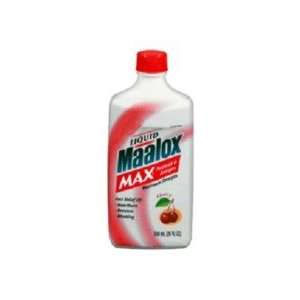  Maalox Liquid Antacid & Anti Gas Max Strength Cherry 26oz 