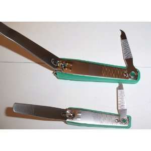 Solingen Germany Nail Clippers Set By Nippes Green  Very 