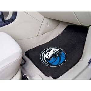  Dallas Mavericks NBA 2 Piece Printed Carpet Car Mats 