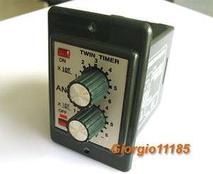 24V DC Programmable Double Time Delay Relay ATDV Y  