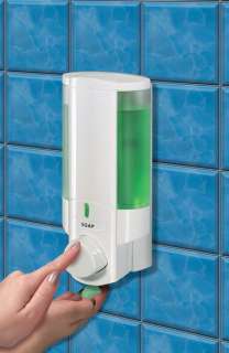 AVIVA 1 Soap Shampoo Shower Dispenser WHITE NEW  