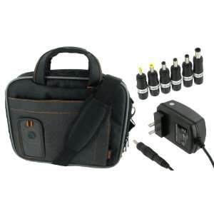  rooCASE 2n1 Netbook Carrying Bag with Wall Charger for 