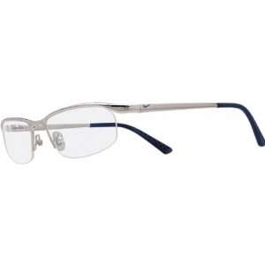  Nike 6037 Eyeglasses (23) Shiny Chrome, 51mm Sports 