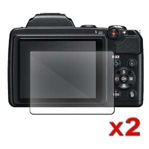    Twin Pack LCD Screen film Protector For Nikon L120