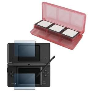   Nintendo Dsi NDSi Free With Tomato Red Game Card Case Holder Video