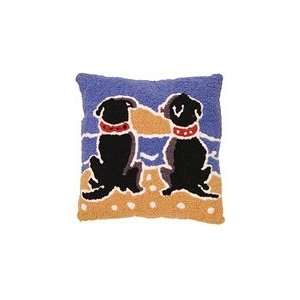  Ralphie & Lulu (Dogs) Pillow (16 x 16)