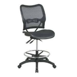   Ergonomic Drafting Chair with Air Grid Back and Seat