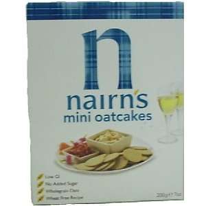 Nairns Mini Oatcakes   12pk x 200g  Grocery & Gourmet Food