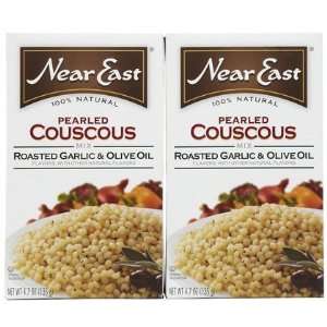  Near East Roasted Garlic & Olive Oil Pearled Couscous, 4.7 