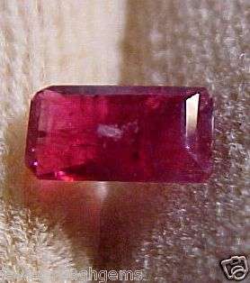 RED Beryl Sometimes called  Red Emerald  because it is from the 