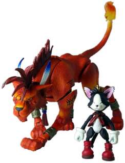 are bidding a Final Fantasy VII Red XIII & Cait Sith action Figure 