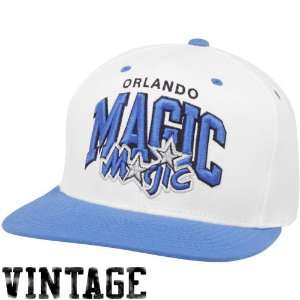 Mitchell Ness HWC White Arch Wool 2 Tone Snapback Hat Cap NE09 Orlando 