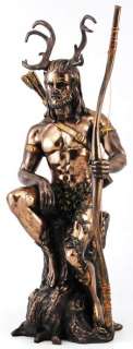 HERNE statue celtic god cold cast resin statue pagan wiccan  