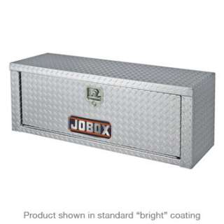 JOBOX 47 Long Aluminum High Capacity Topside Box   Black 543982 NEW 