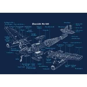   Me 262 Aircraft Parts Catalog Manual   1943 Sicuro Publishing Books