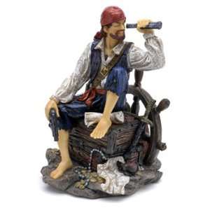 Penn Plax RR908 Pirate Lookout on Treasure Chest