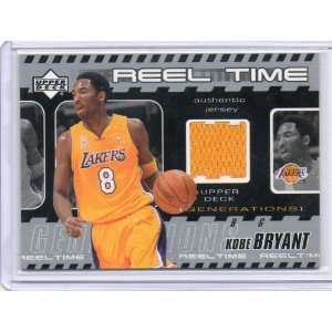   Time Jersey Kobe Bryant #KB J NM MT #KB Jersey Card