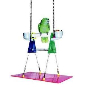  Suspended Parrot Play Stand Large Perch