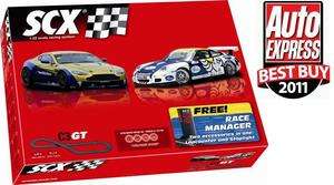   SCALE 81250 C3 GT PAUL RICARD SLOT CAR SET W/RACE MANAGER (SCALEXTRIC