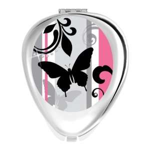    Glam Butterfly Shadow Crystal Pill Box