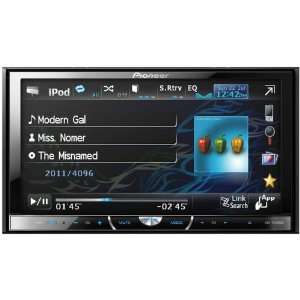  Pioneer AVH P4400BH 2 DIN Multimedia DVD Receiver with 7 