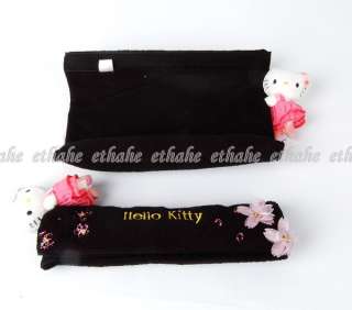 Hello Kitty Figure Seat Belt Cover Shoulder Pads IK5Q  