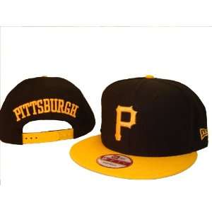  Black & Gold Pittsburgh Pirates New Era 9Fifty Adjustable 