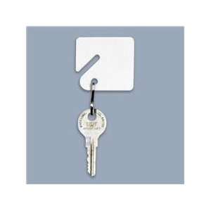  MMF Industries 201KCT20 Slotted Rack Key Tags with Snap 