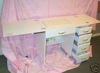Kenssew K34 Sewing Machine Cabinet w Drawers New  