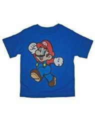 Super Mario Royal Blue T shirt for Boys