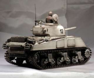 35 Built US M4A3 Sherman Tank WWII Winter  