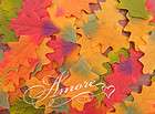 1000 Wedding Silk Fall Autumn OAK Leaves multicolor leaf