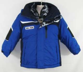 New Boys Zero Xposur Ski Snow Winter Jacket Coat Blue  
