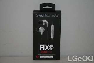 New Skullcandy Fix In Ear Headphones S2FXDM 075 (White) 878615024625 