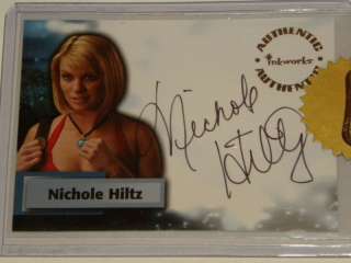 NICHOLE HILTZ SMALLVILLE SEASON 6 AUTOGRAPH SIMONE $20  