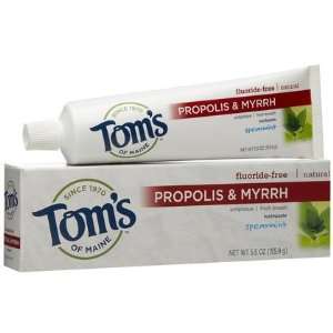 Toms of Maine Antiplaque with Propolis & Myrrh Paste Spearmint 5.5 oz 